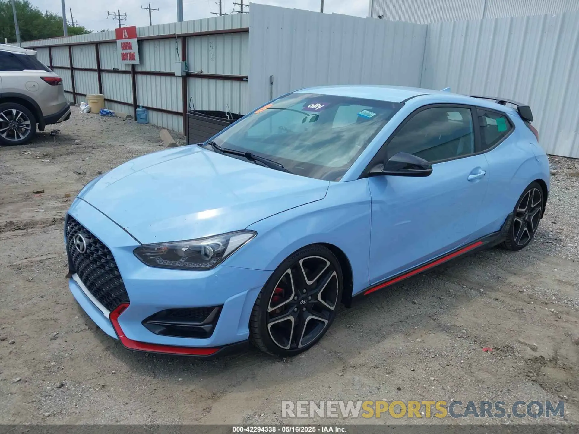 2 Фотография поврежденного автомобиля KMHT36AHXLU005369 HYUNDAI VELOSTER N 2020
