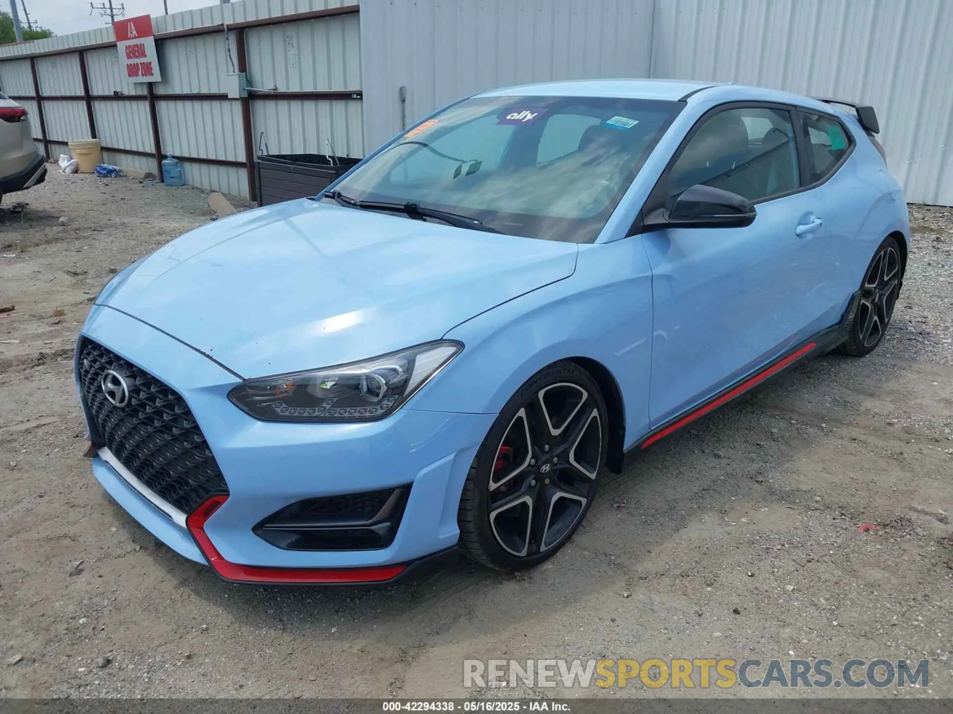6 Фотография поврежденного автомобиля KMHT36AHXLU005369 HYUNDAI VELOSTER N 2020