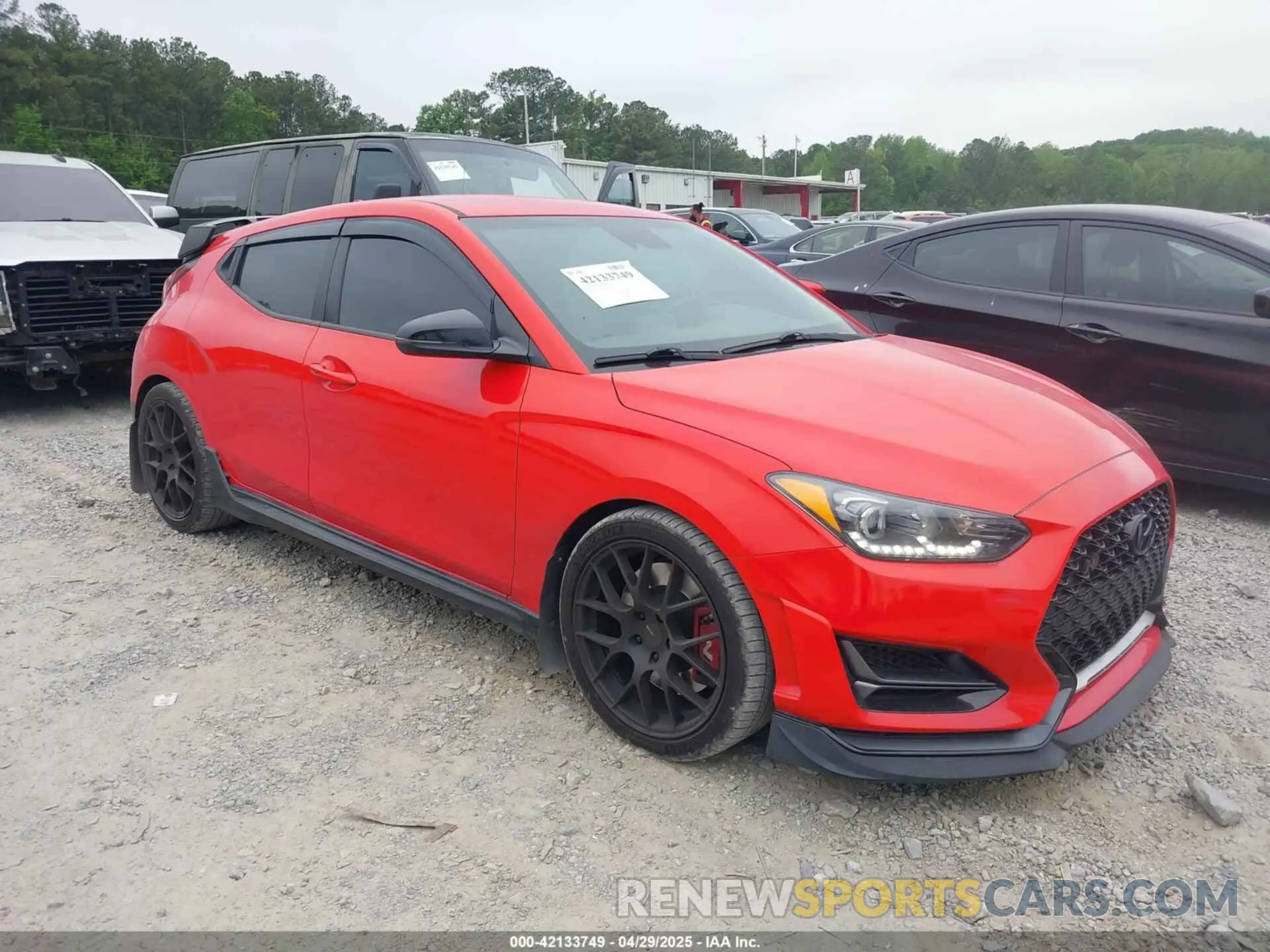 13 Photograph of a damaged car KMHT36AH3MU009992 HYUNDAI VELOSTER N 2021