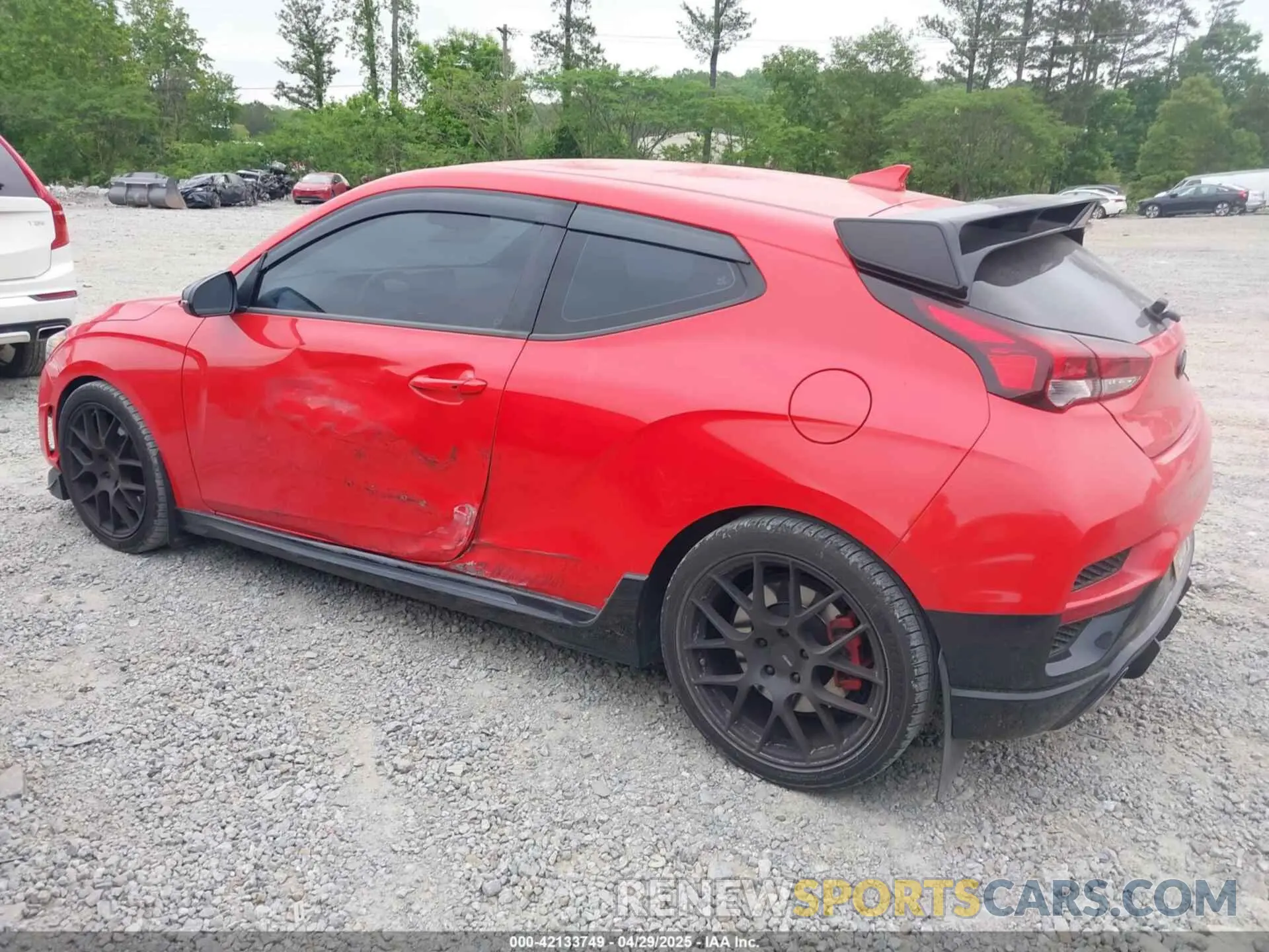 14 Photograph of a damaged car KMHT36AH3MU009992 HYUNDAI VELOSTER N 2021