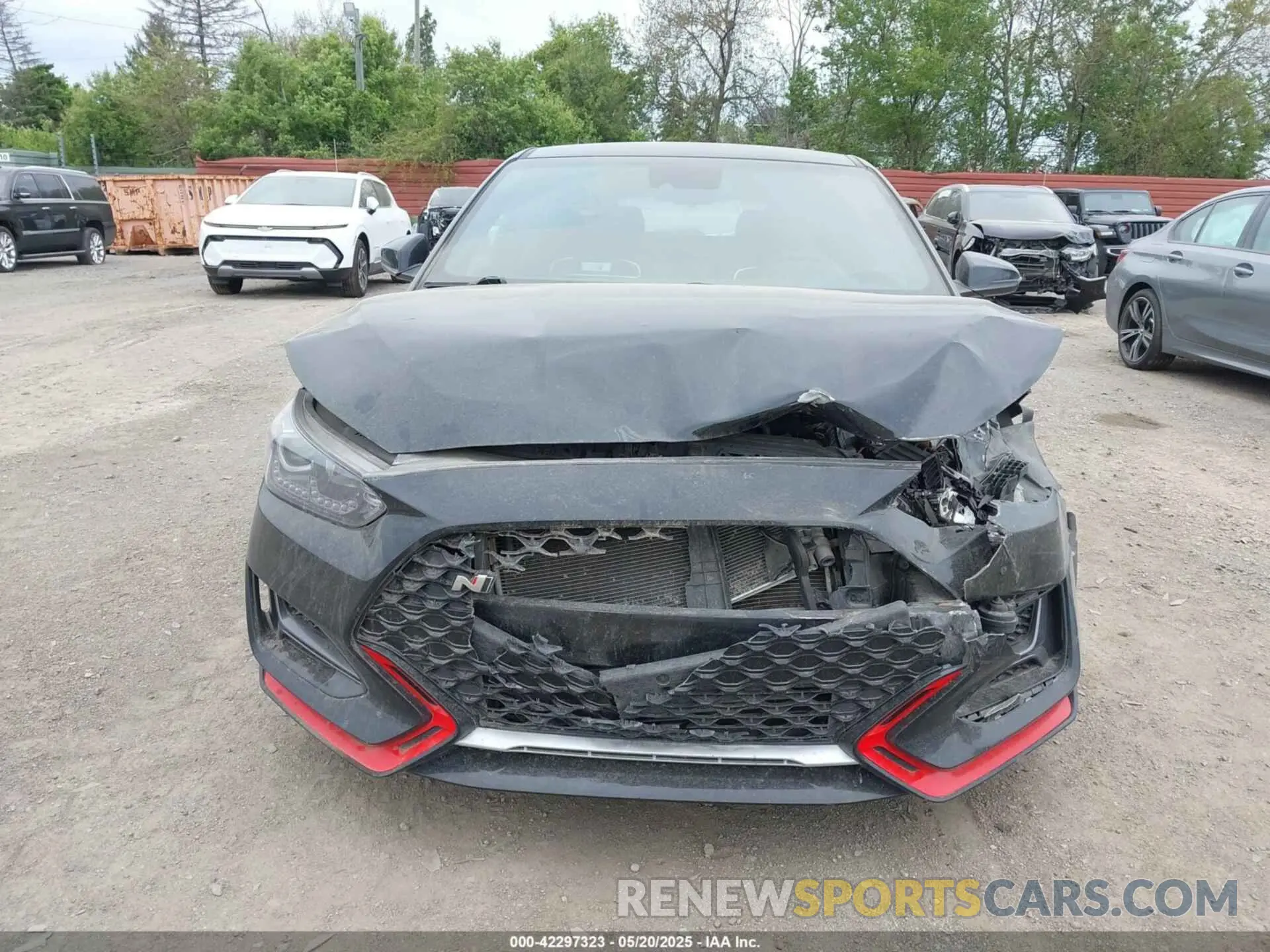 12 Photograph of a damaged car KMHT36AH0NU015217 HYUNDAI VELOSTER N 2022
