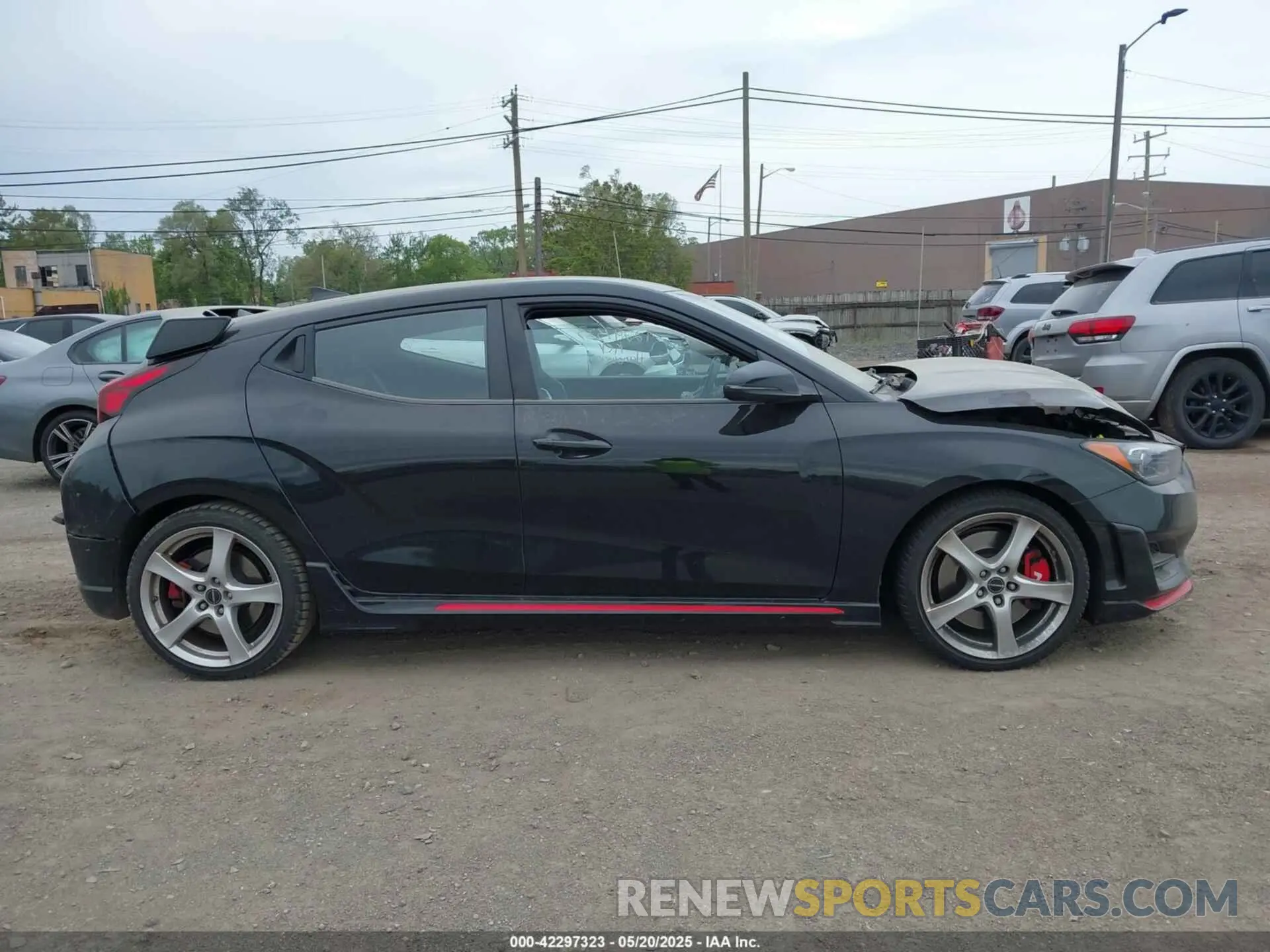 13 Photograph of a damaged car KMHT36AH0NU015217 HYUNDAI VELOSTER N 2022