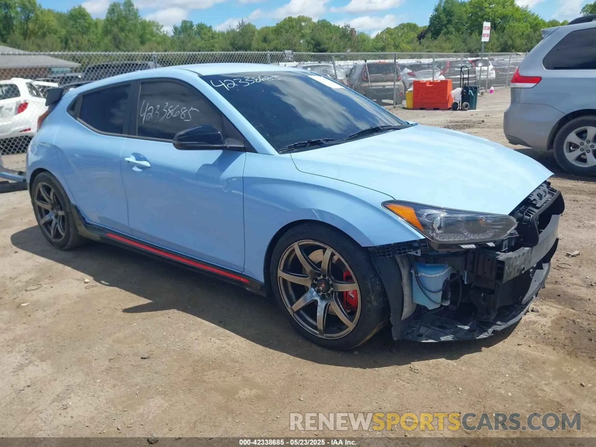 1 Фотография поврежденного автомобиля KMHT36AH6NU015285 HYUNDAI VELOSTER N 2022