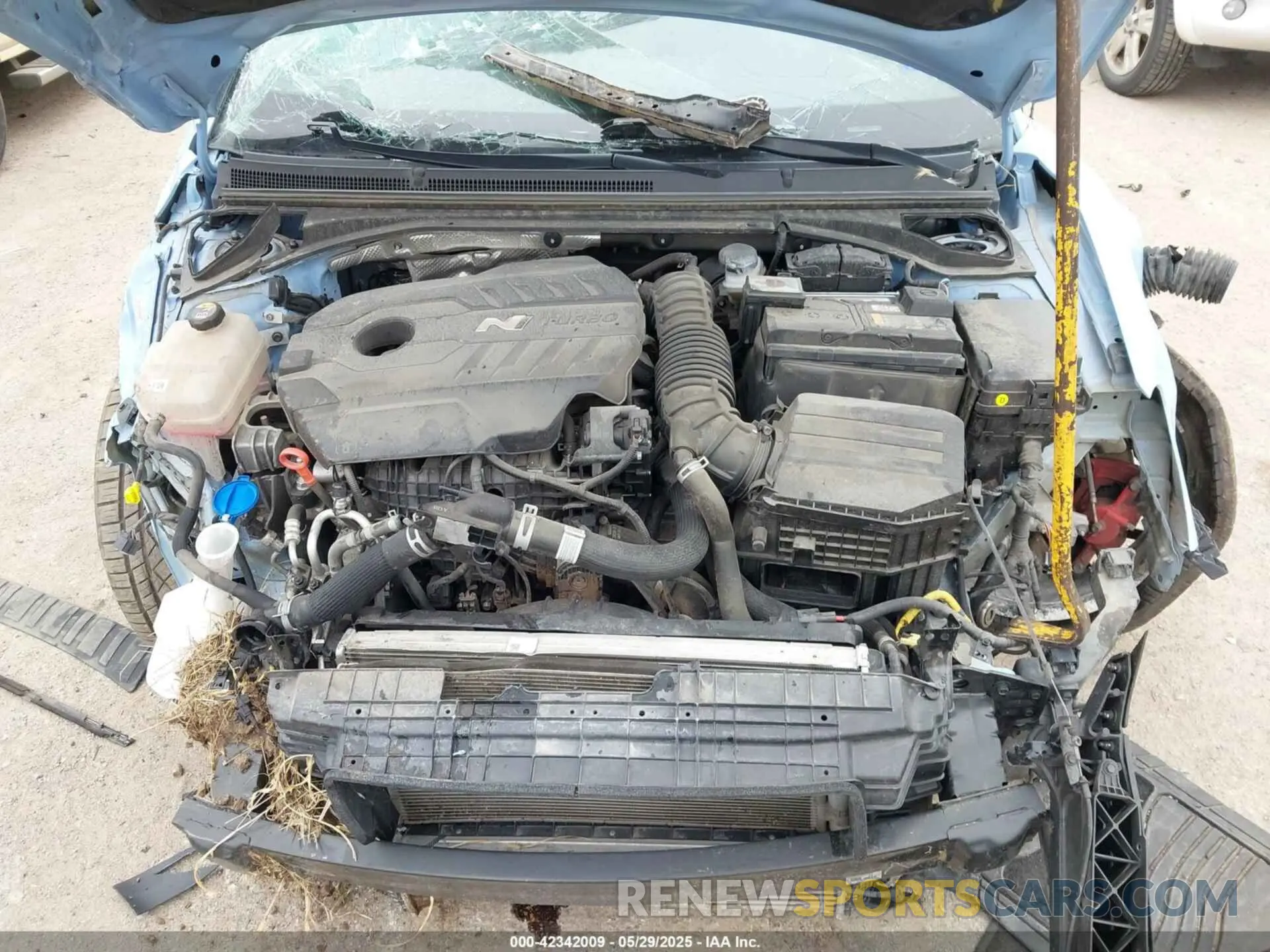 10 Photograph of a damaged car KMHT36AH9NU015362 HYUNDAI VELOSTER N 2022