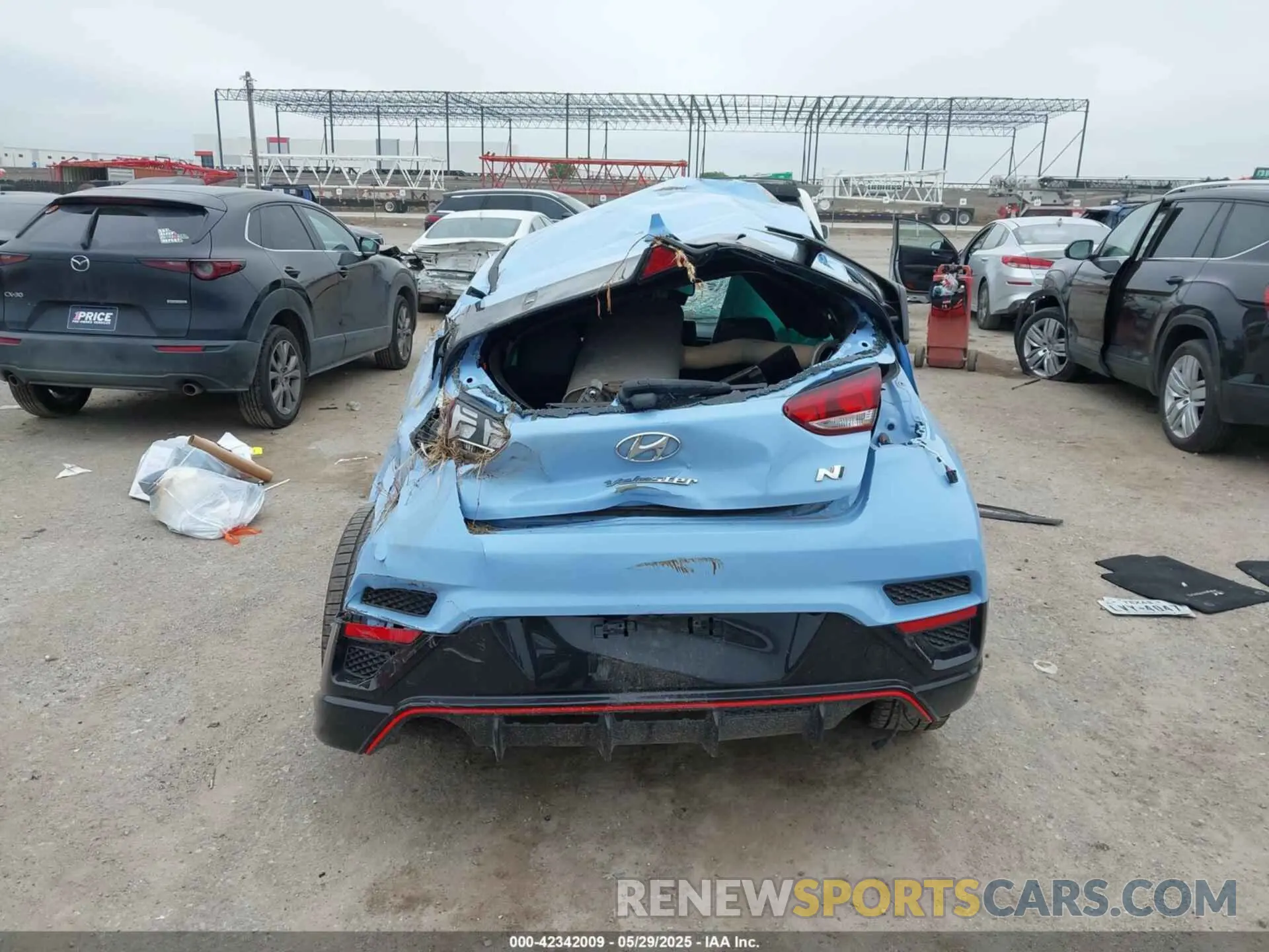 15 Photograph of a damaged car KMHT36AH9NU015362 HYUNDAI VELOSTER N 2022