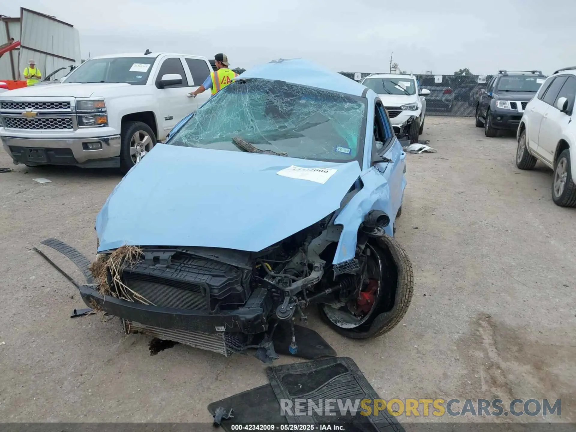2 Photograph of a damaged car KMHT36AH9NU015362 HYUNDAI VELOSTER N 2022