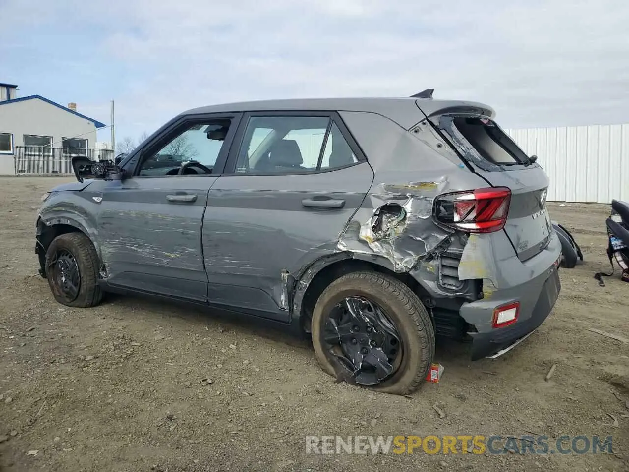 2 Photograph of a damaged car KMHRB8A39LU040496 HYUNDAI VENUE 2020