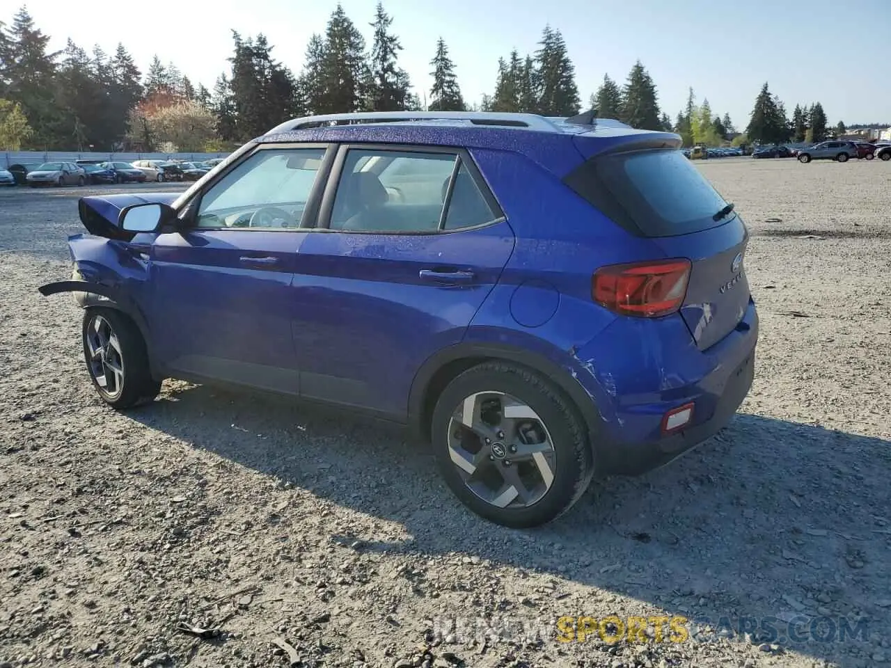 2 Photograph of a damaged car KMHRC8A30LU018500 HYUNDAI VENUE 2020