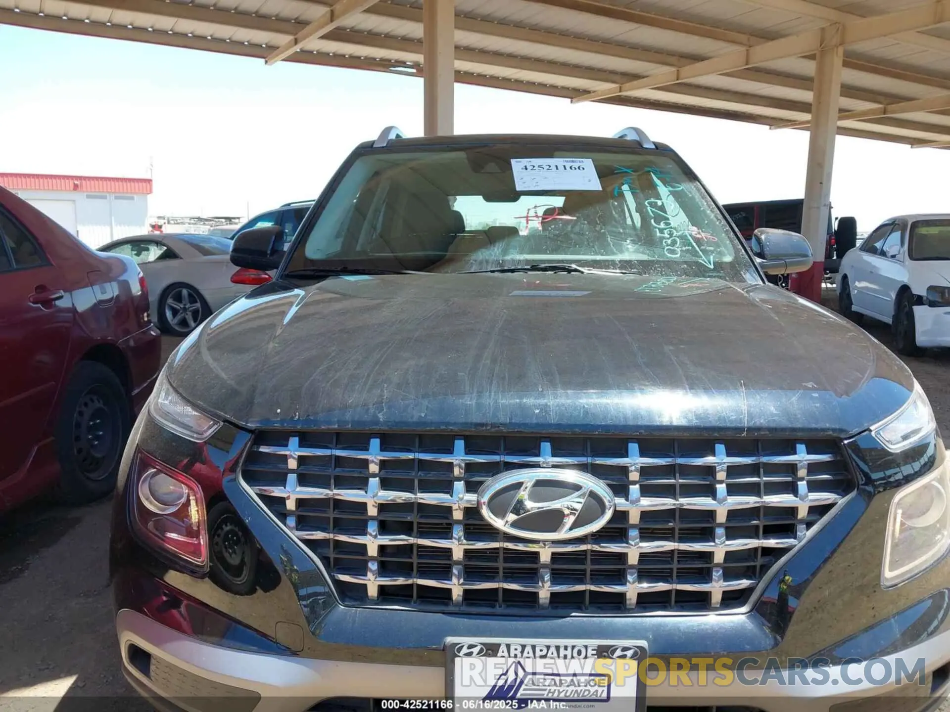 6 Photograph of a damaged car KMHRC8A36LU035673 HYUNDAI VENUE 2020