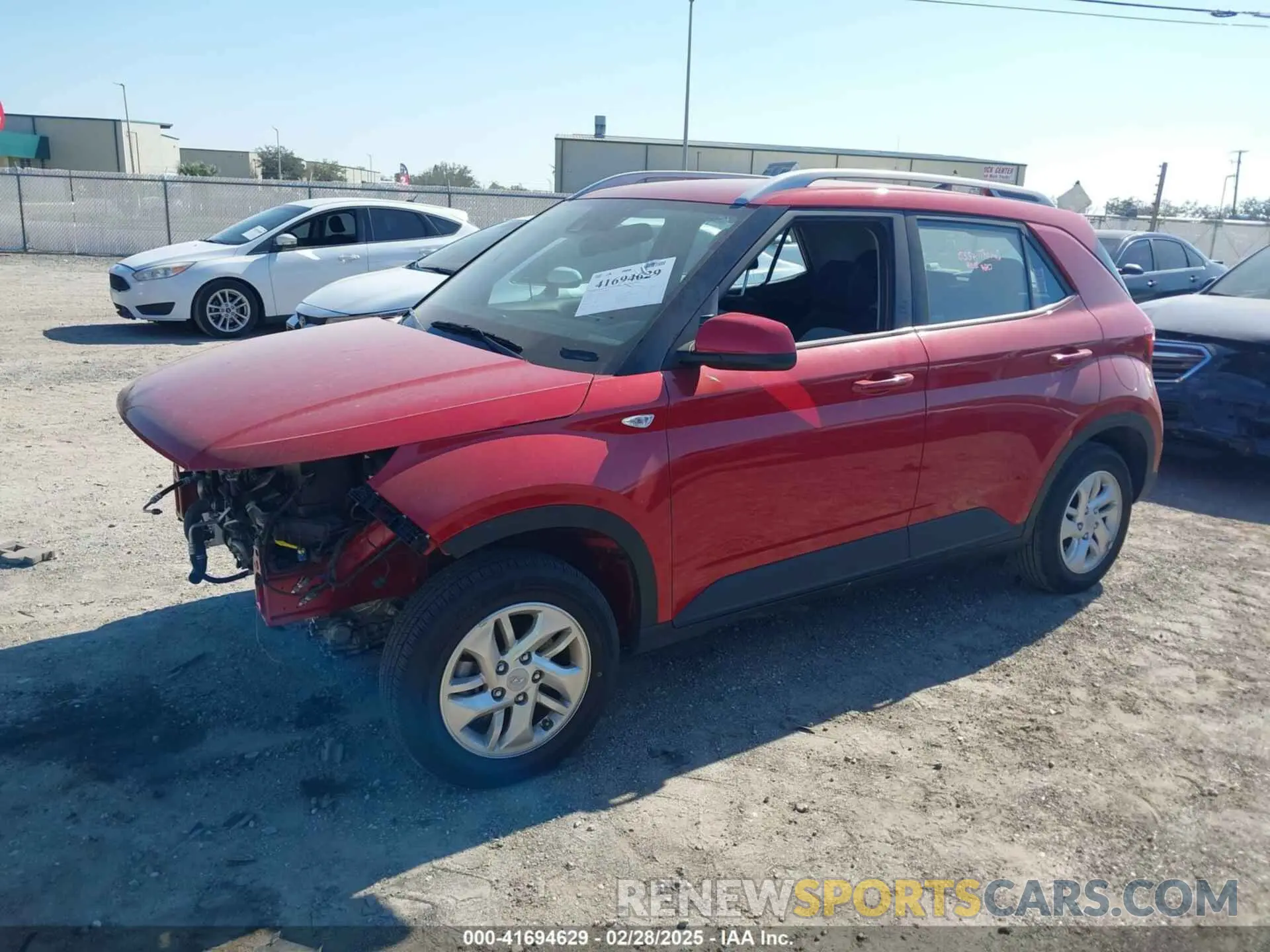 2 Фотография поврежденного автомобиля KMHRC8A3XLU040715 HYUNDAI VENUE 2020