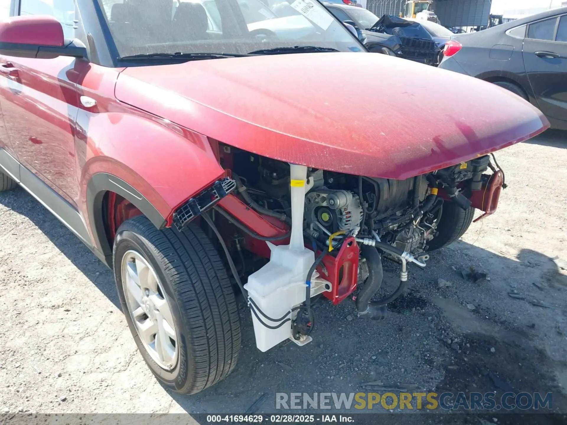 6 Фотография поврежденного автомобиля KMHRC8A3XLU040715 HYUNDAI VENUE 2020