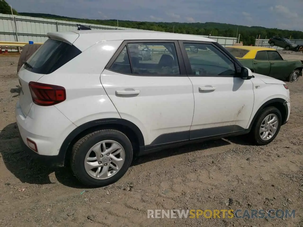 3 Photograph of a damaged car KMHRB8A30MU067197 HYUNDAI VENUE 2021