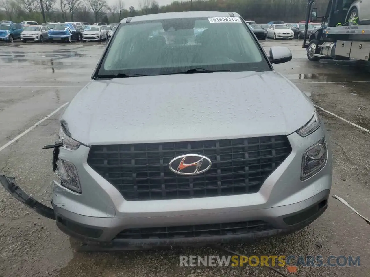 5 Photograph of a damaged car KMHRB8A32MU065824 HYUNDAI VENUE 2021