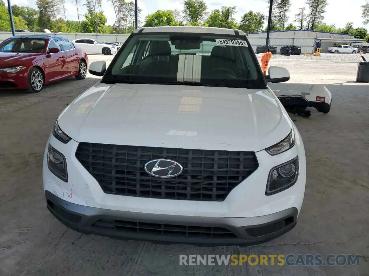 5 Photograph of a damaged car KMHRB8A32MU114729 HYUNDAI VENUE 2021
