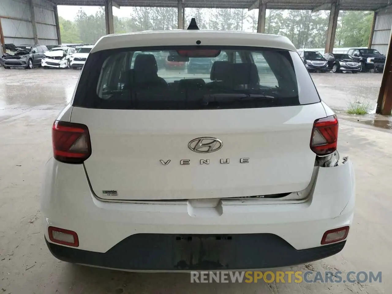 6 Фотография поврежденного автомобиля KMHRB8A33MU103366 HYUNDAI VENUE 2021