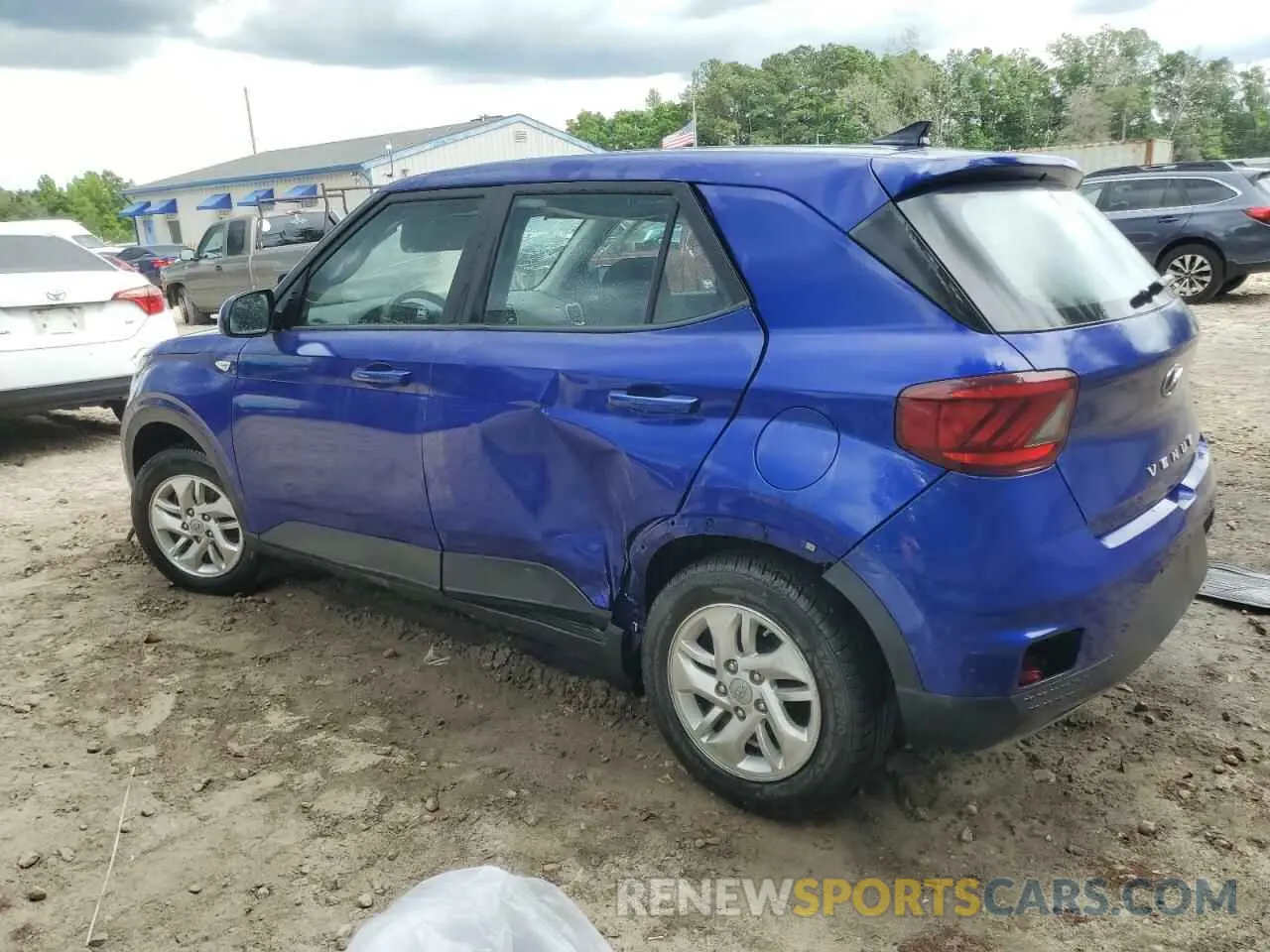 2 Фотография поврежденного автомобиля KMHRB8A36MU068242 HYUNDAI VENUE 2021