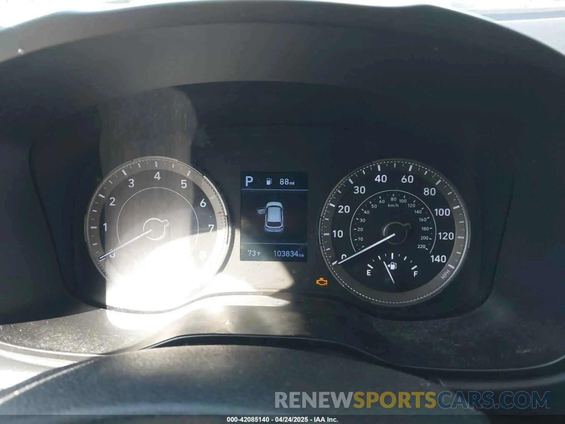 7 Photograph of a damaged car KMHRB8A37MU065155 HYUNDAI VENUE 2021