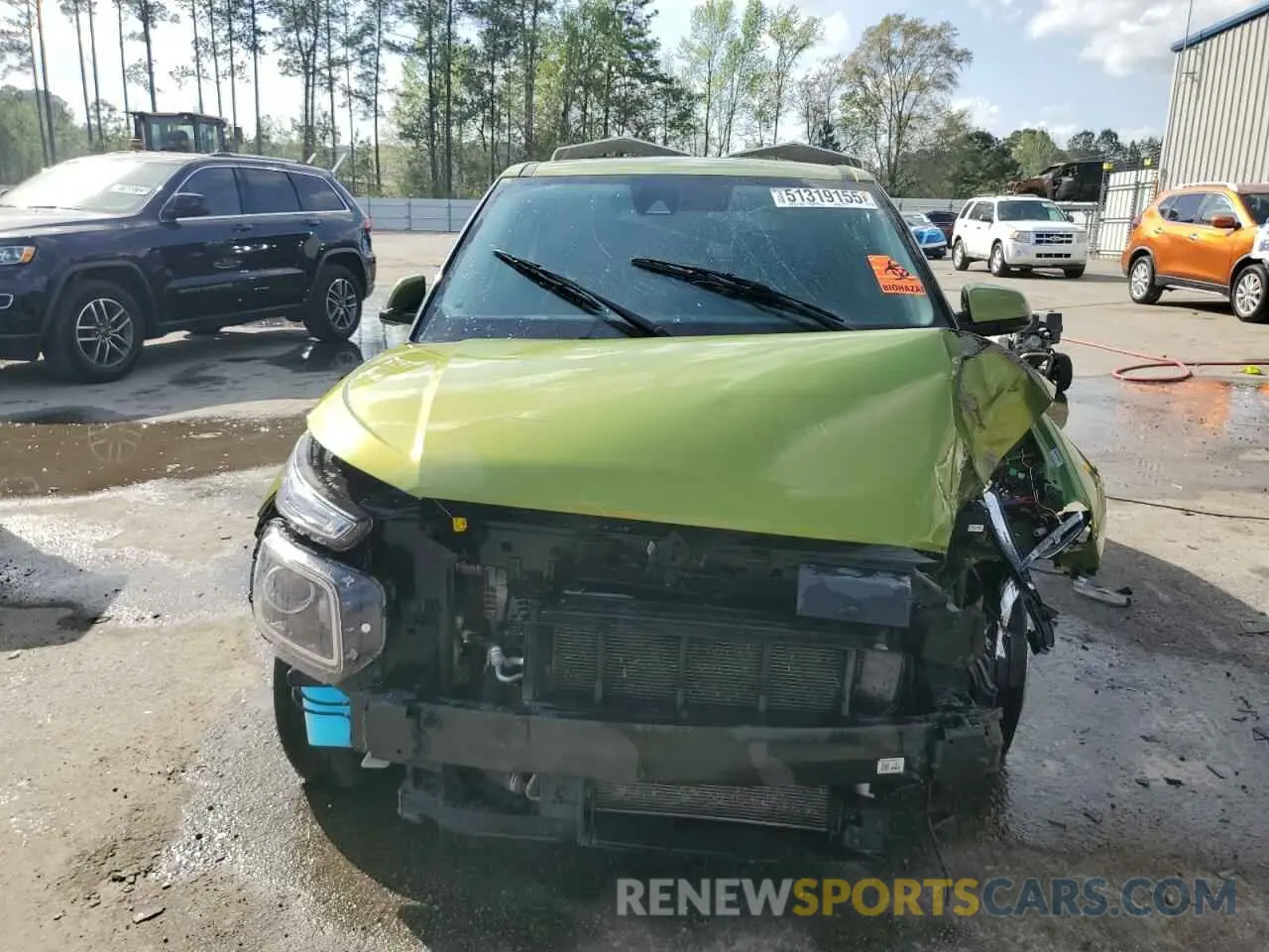 5 Photograph of a damaged car KMHRB8A38MU089450 HYUNDAI VENUE 2021