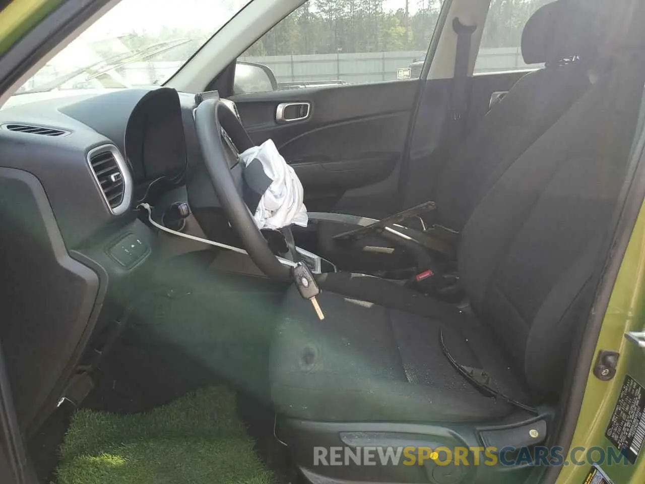7 Photograph of a damaged car KMHRB8A38MU089450 HYUNDAI VENUE 2021