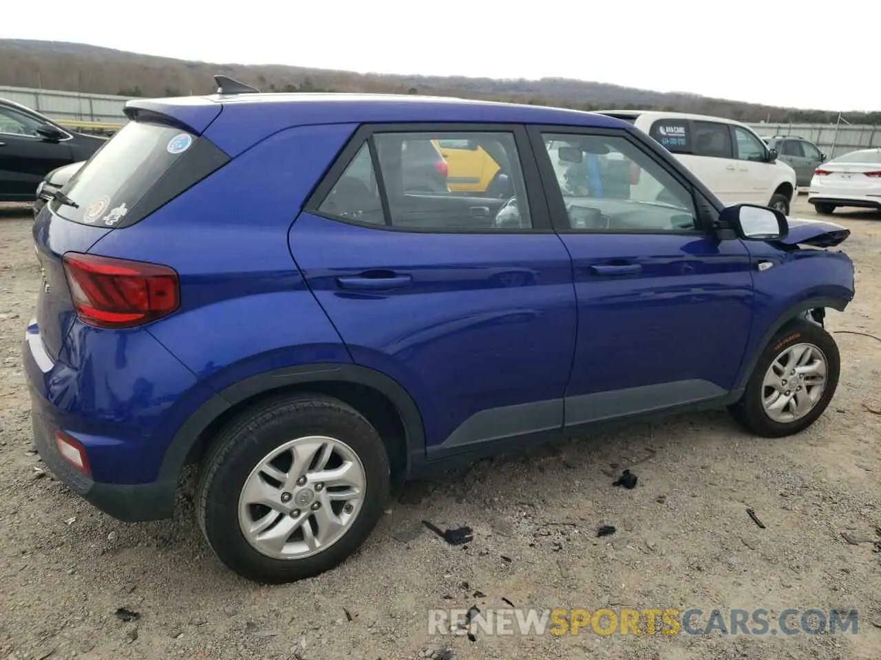 3 Photograph of a damaged car KMHRB8A39MU065304 HYUNDAI VENUE 2021
