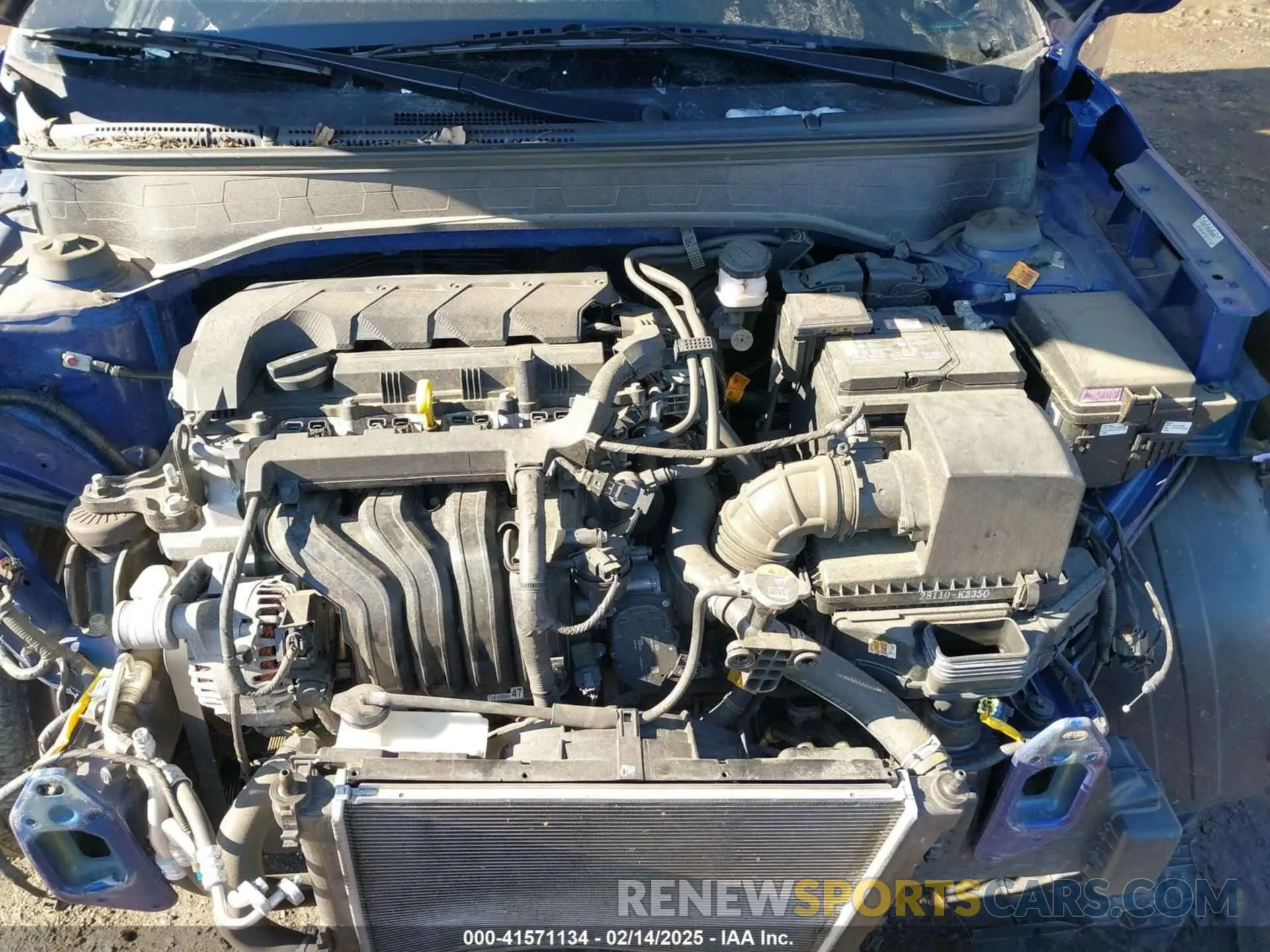 10 Photograph of a damaged car KMHRB8A39MU113075 HYUNDAI VENUE 2021