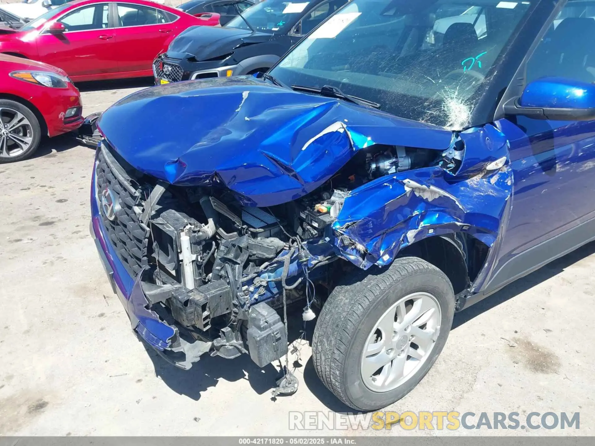 6 Фотография поврежденного автомобиля KMHRB8A39MU125260 HYUNDAI VENUE 2021
