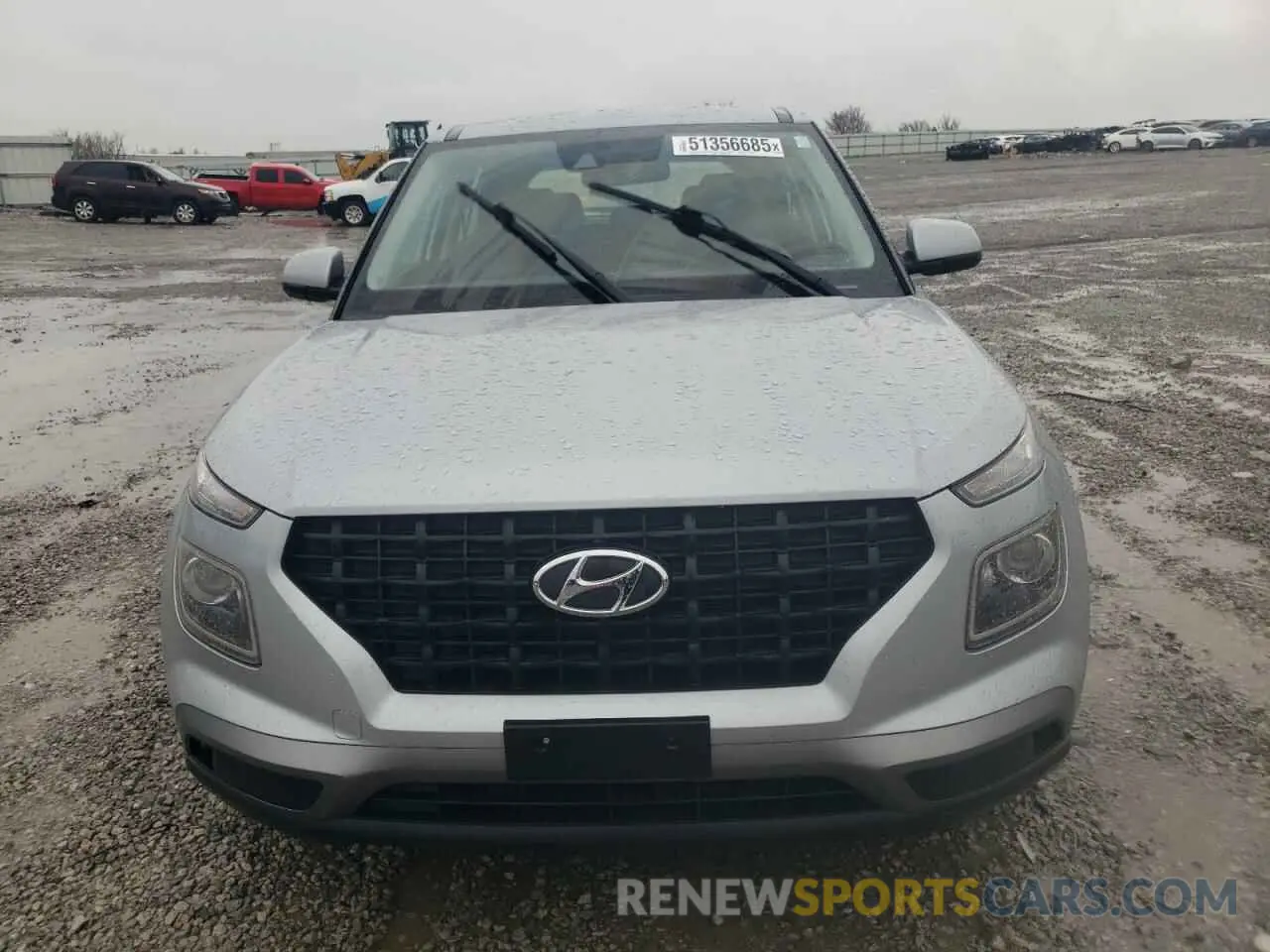 5 Photograph of a damaged car KMHRB8A3XMU066106 HYUNDAI VENUE 2021