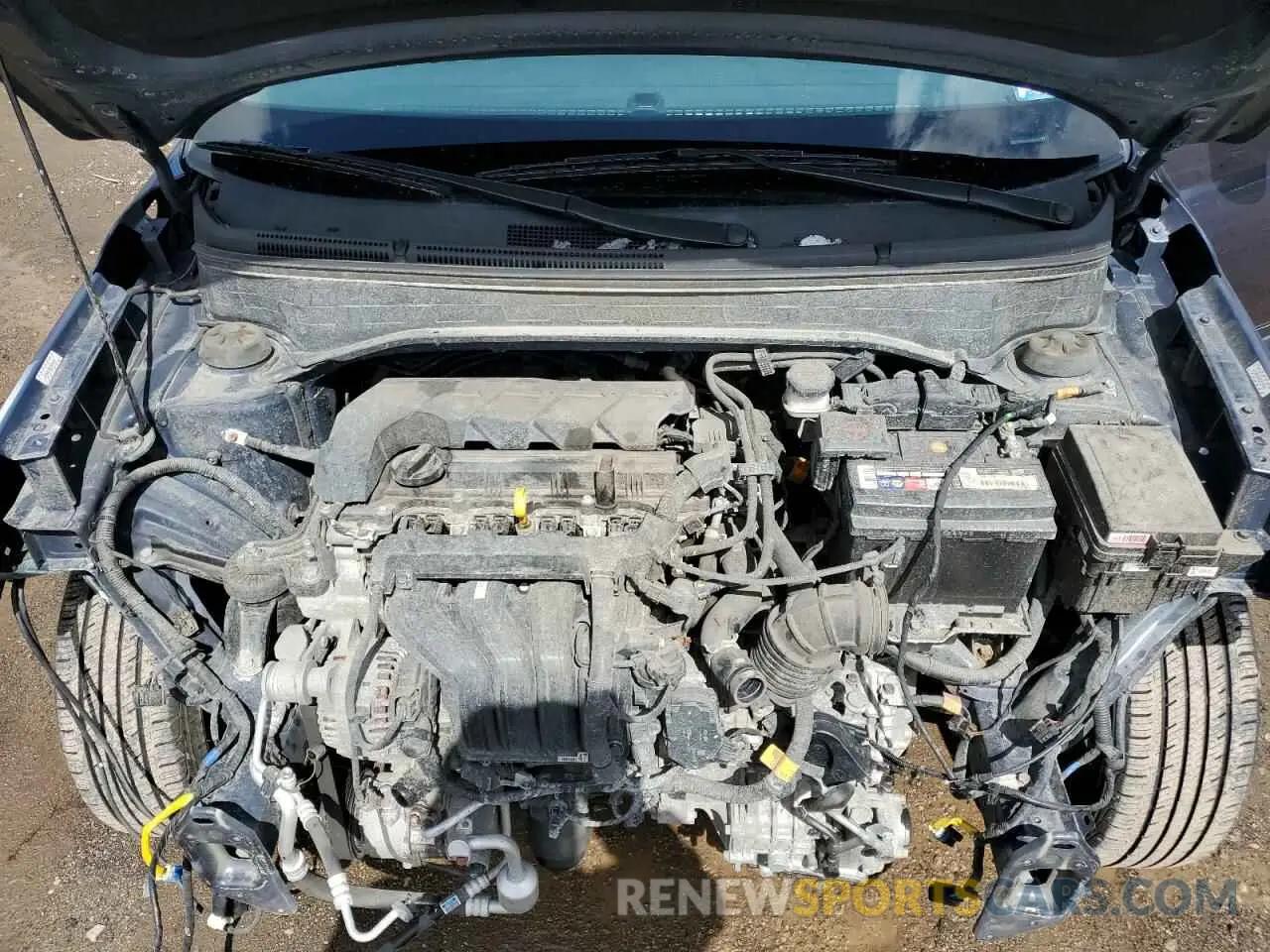 12 Фотография поврежденного автомобиля KMHRC8A30MU080187 HYUNDAI VENUE 2021