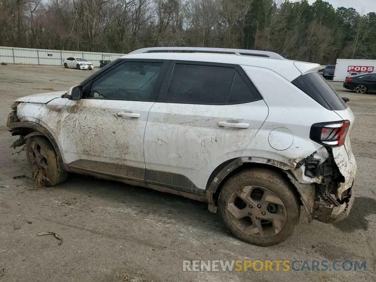 2 Photograph of a damaged car KMHRC8A30MU112295 HYUNDAI VENUE 2021