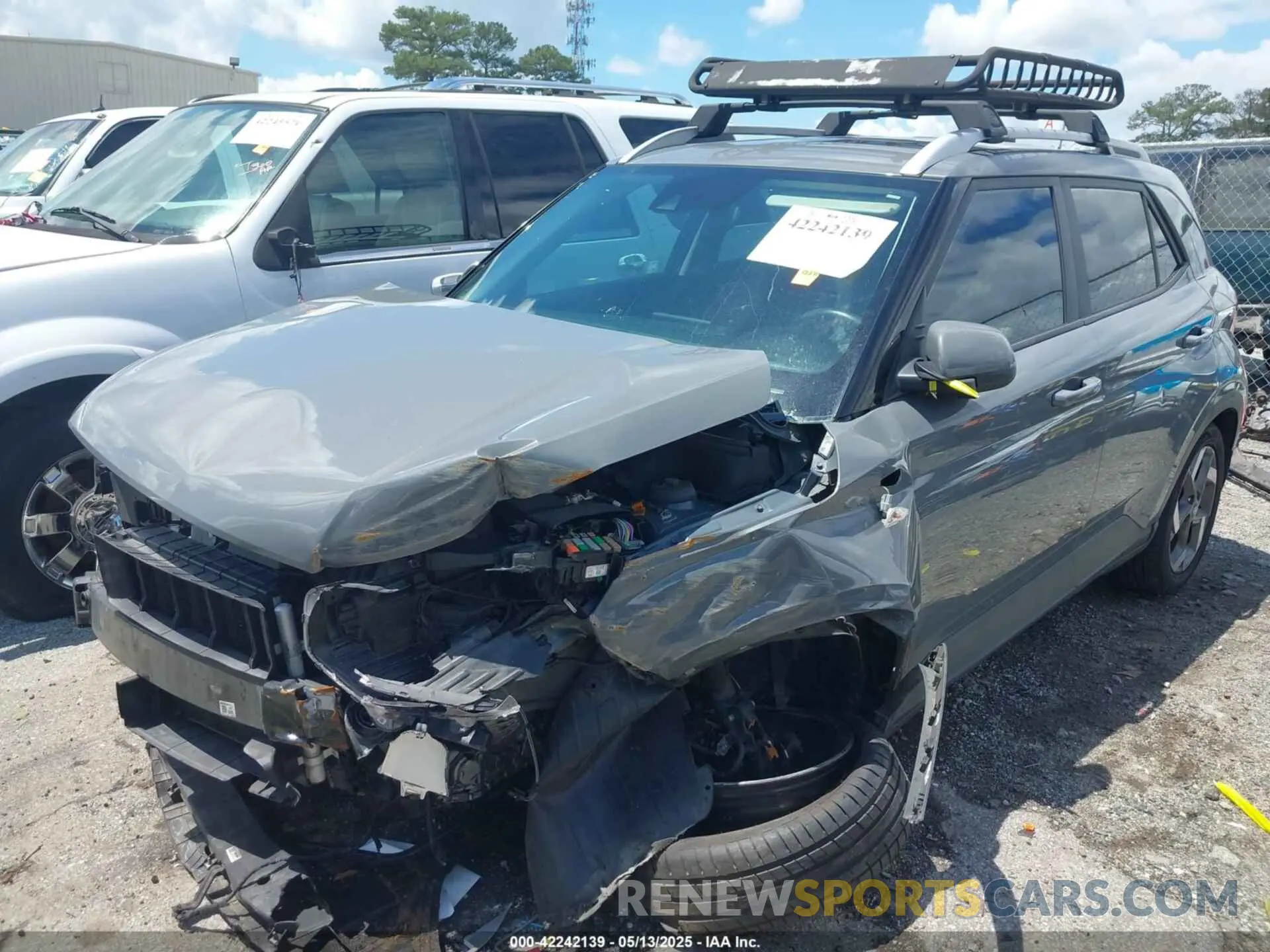 6 Фотография поврежденного автомобиля KMHRC8A31MU086354 HYUNDAI VENUE 2021