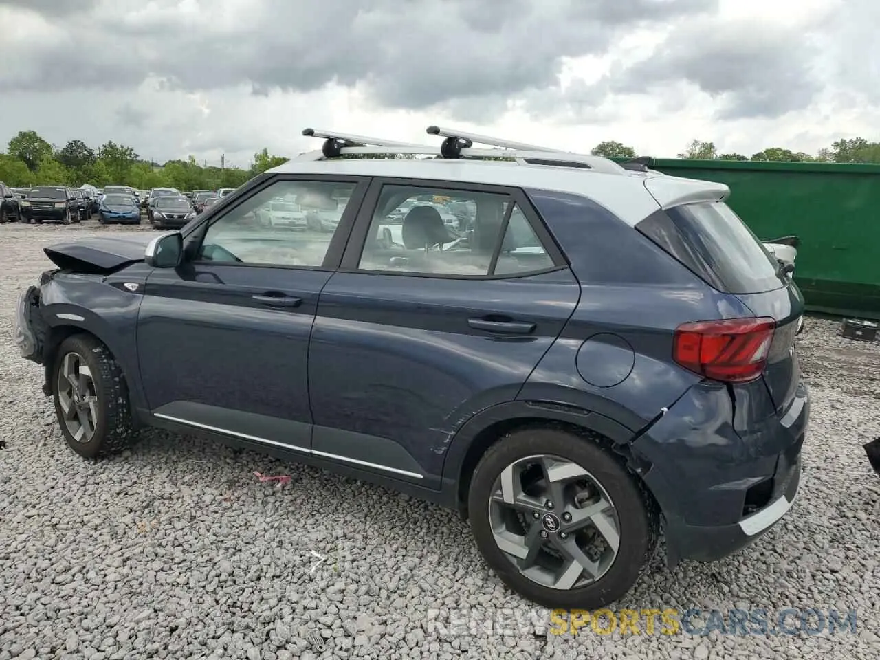 2 Фотография поврежденного автомобиля KMHRC8A31MU103086 HYUNDAI VENUE 2021