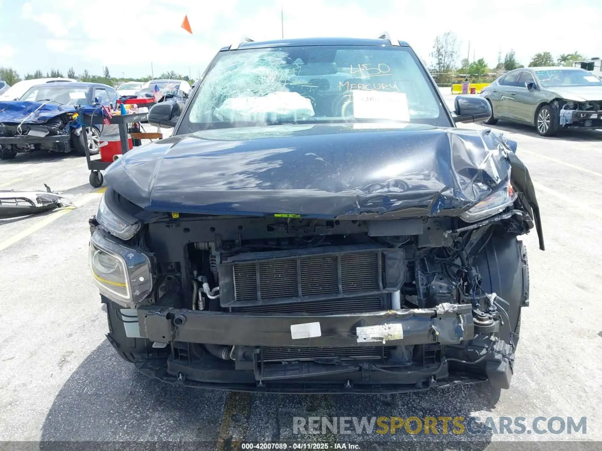 6 Фотография поврежденного автомобиля KMHRC8A31MU115576 HYUNDAI VENUE 2021