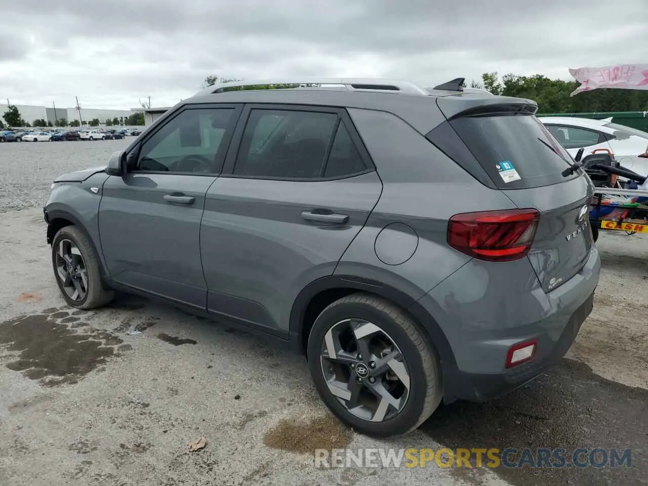 2 Фотография поврежденного автомобиля KMHRC8A32MU086198 HYUNDAI VENUE 2021