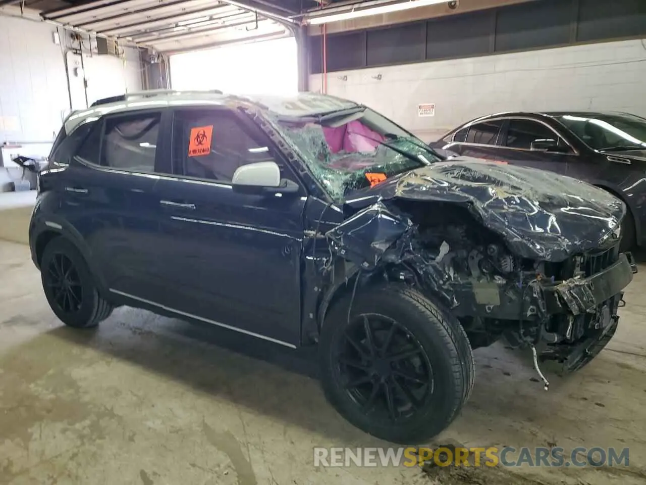 4 Photograph of a damaged car KMHRC8A33MU084878 HYUNDAI VENUE 2021