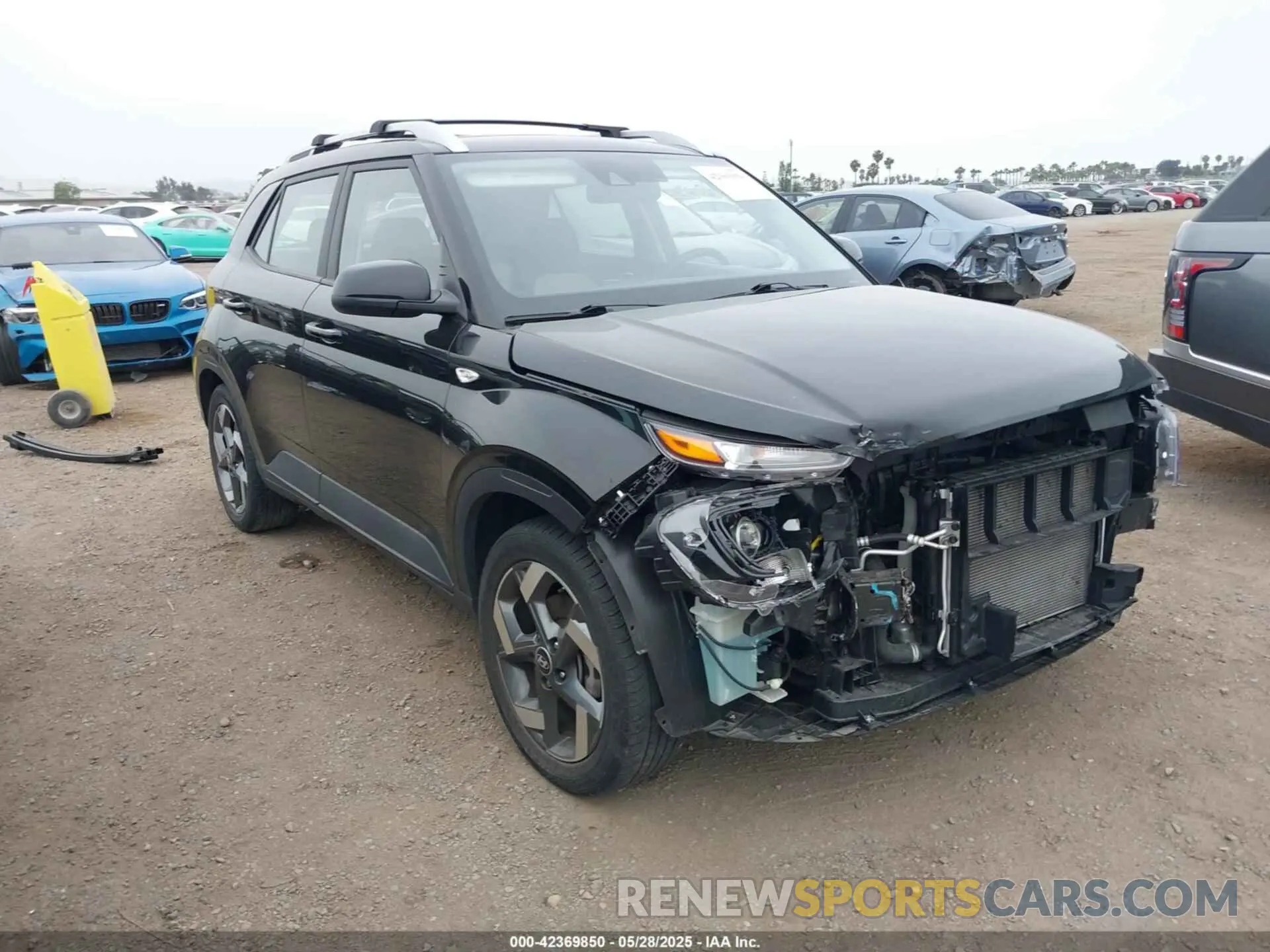 6 Фотография поврежденного автомобиля KMHRC8A33MU127440 HYUNDAI VENUE 2021