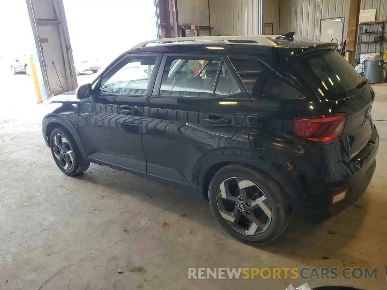 2 Photograph of a damaged car KMHRC8A35MU106279 HYUNDAI VENUE 2021