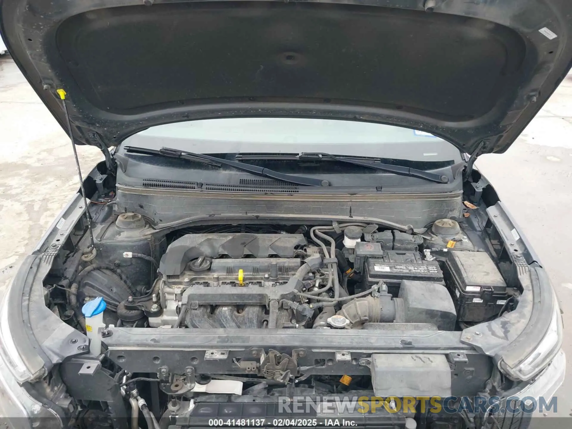10 Photograph of a damaged car KMHRC8A36MU071140 HYUNDAI VENUE 2021