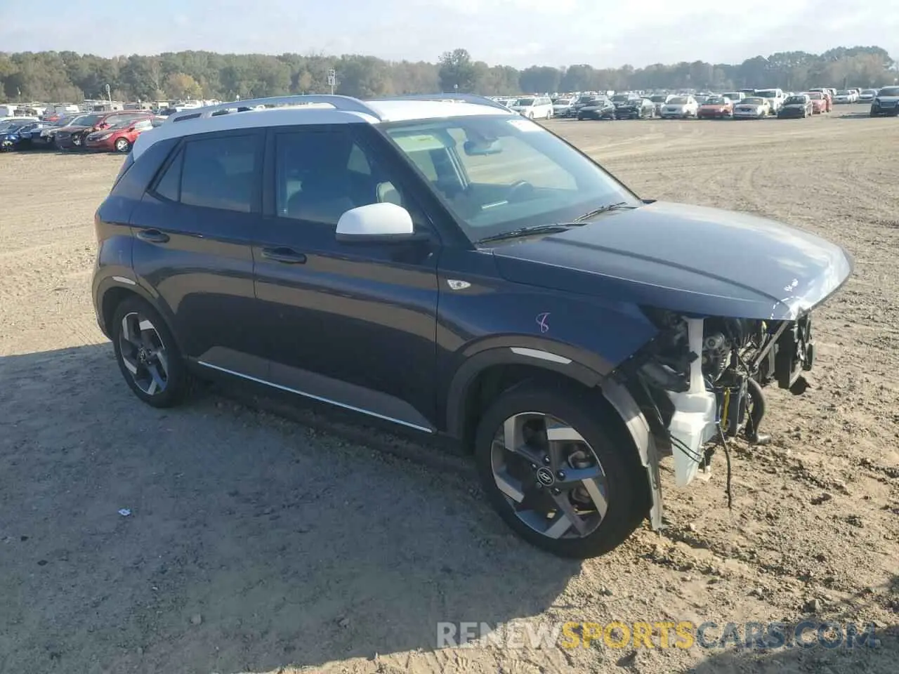 4 Photograph of a damaged car KMHRC8A36MU091047 HYUNDAI VENUE 2021