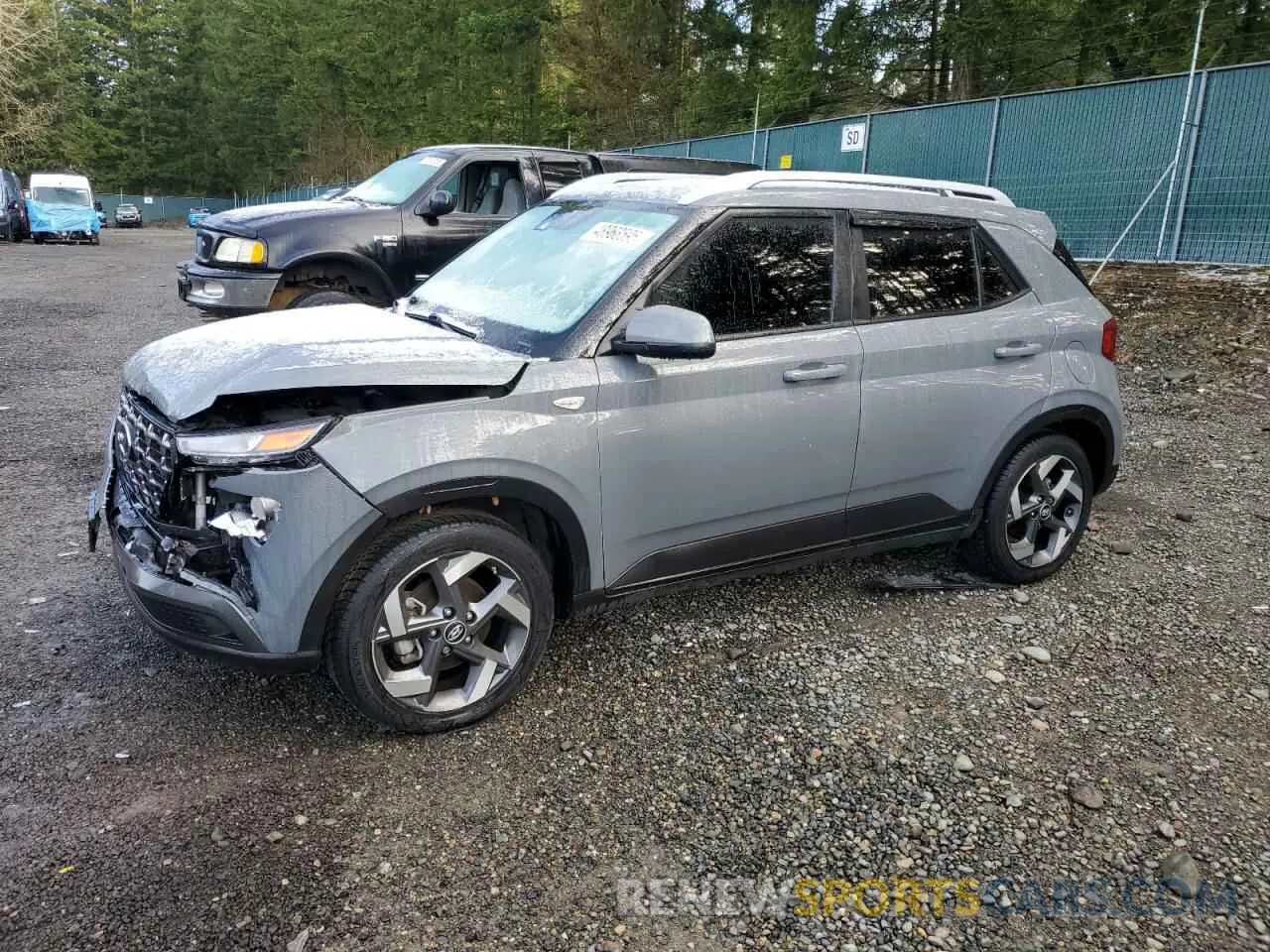 1 Фотография поврежденного автомобиля KMHRC8A37MU088643 HYUNDAI VENUE 2021