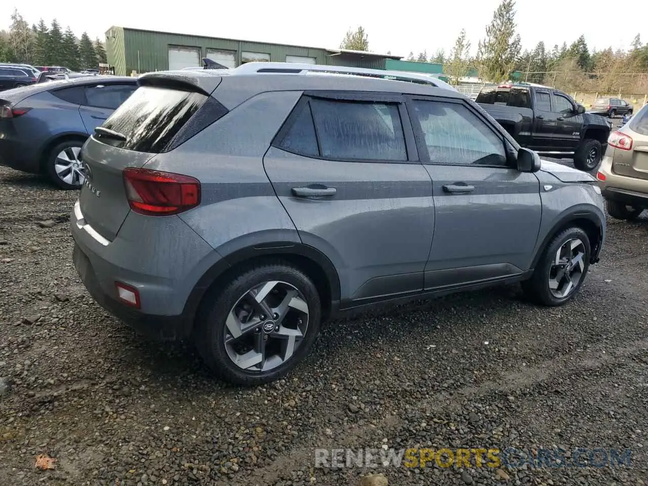 3 Фотография поврежденного автомобиля KMHRC8A37MU088643 HYUNDAI VENUE 2021