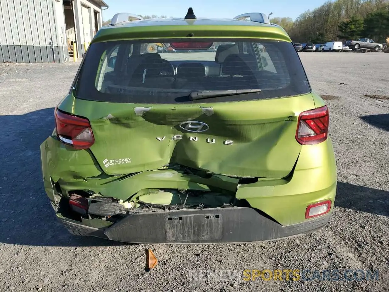 6 Photograph of a damaged car KMHRC8A39MU098221 HYUNDAI VENUE 2021