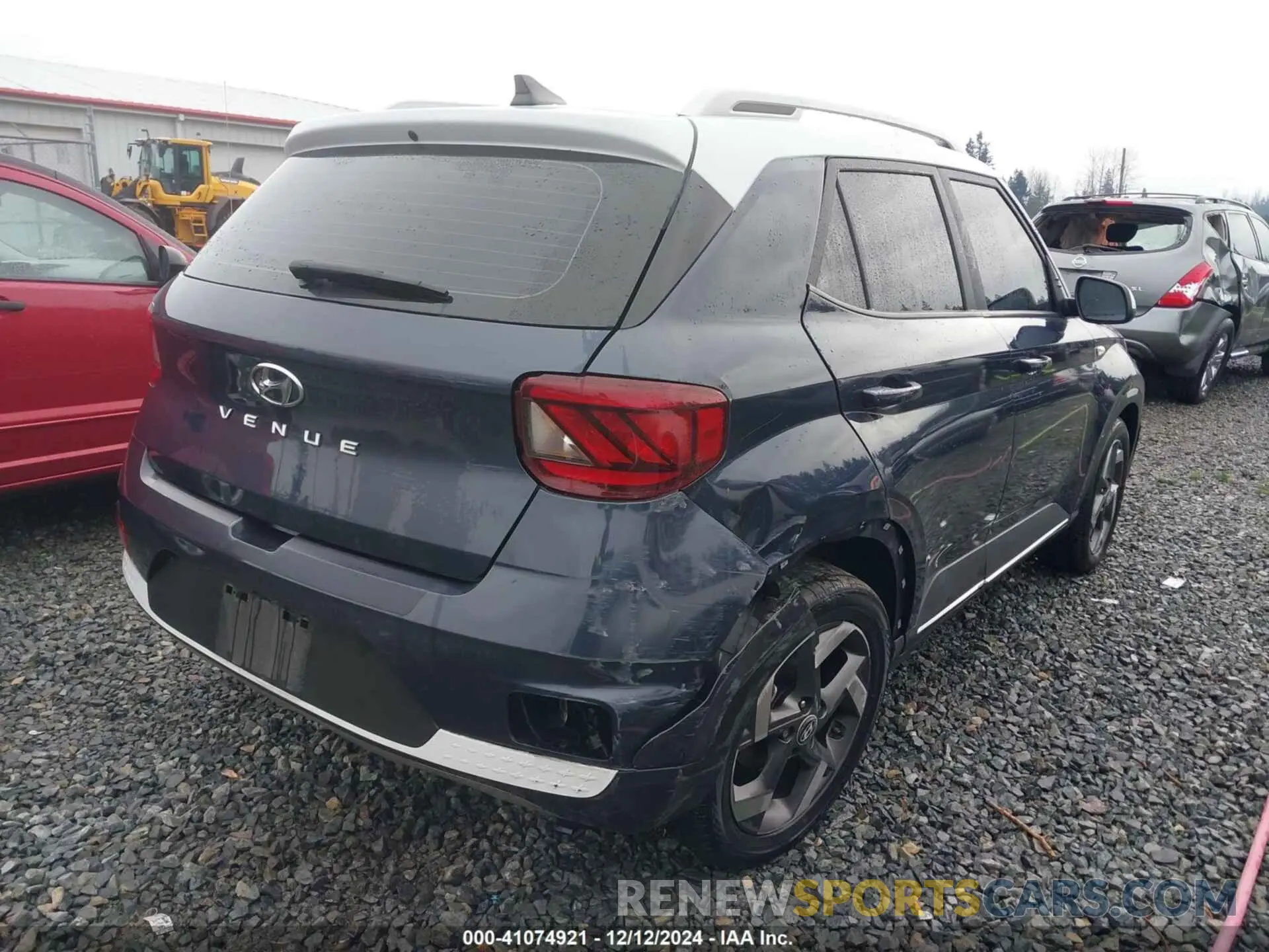 6 Фотография поврежденного автомобиля KMHRC8A39MU116393 HYUNDAI VENUE 2021