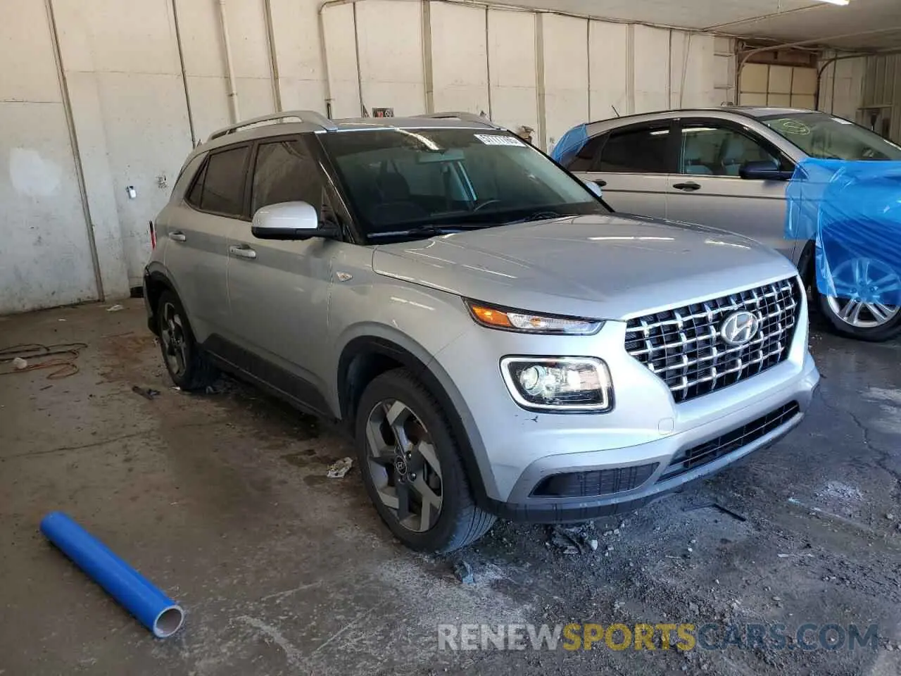 4 Фотография поврежденного автомобиля KMHRC8A39MU120640 HYUNDAI VENUE 2021