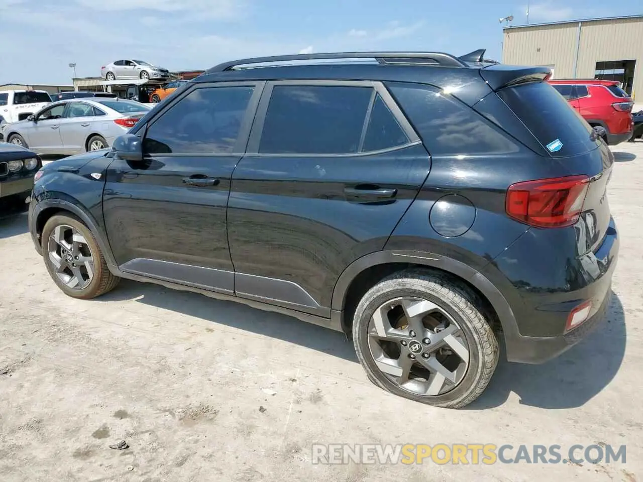 2 Photograph of a damaged car KMHRC8A3XMU098728 HYUNDAI VENUE 2021