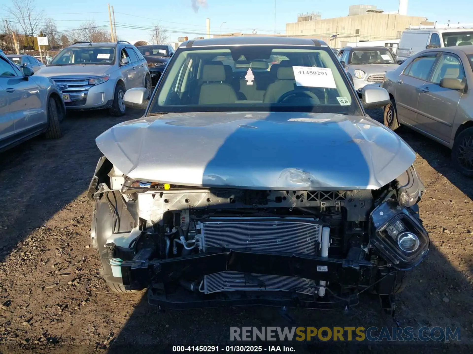 6 Photograph of a damaged car KMHRB8A31NU141468 HYUNDAI VENUE 2022