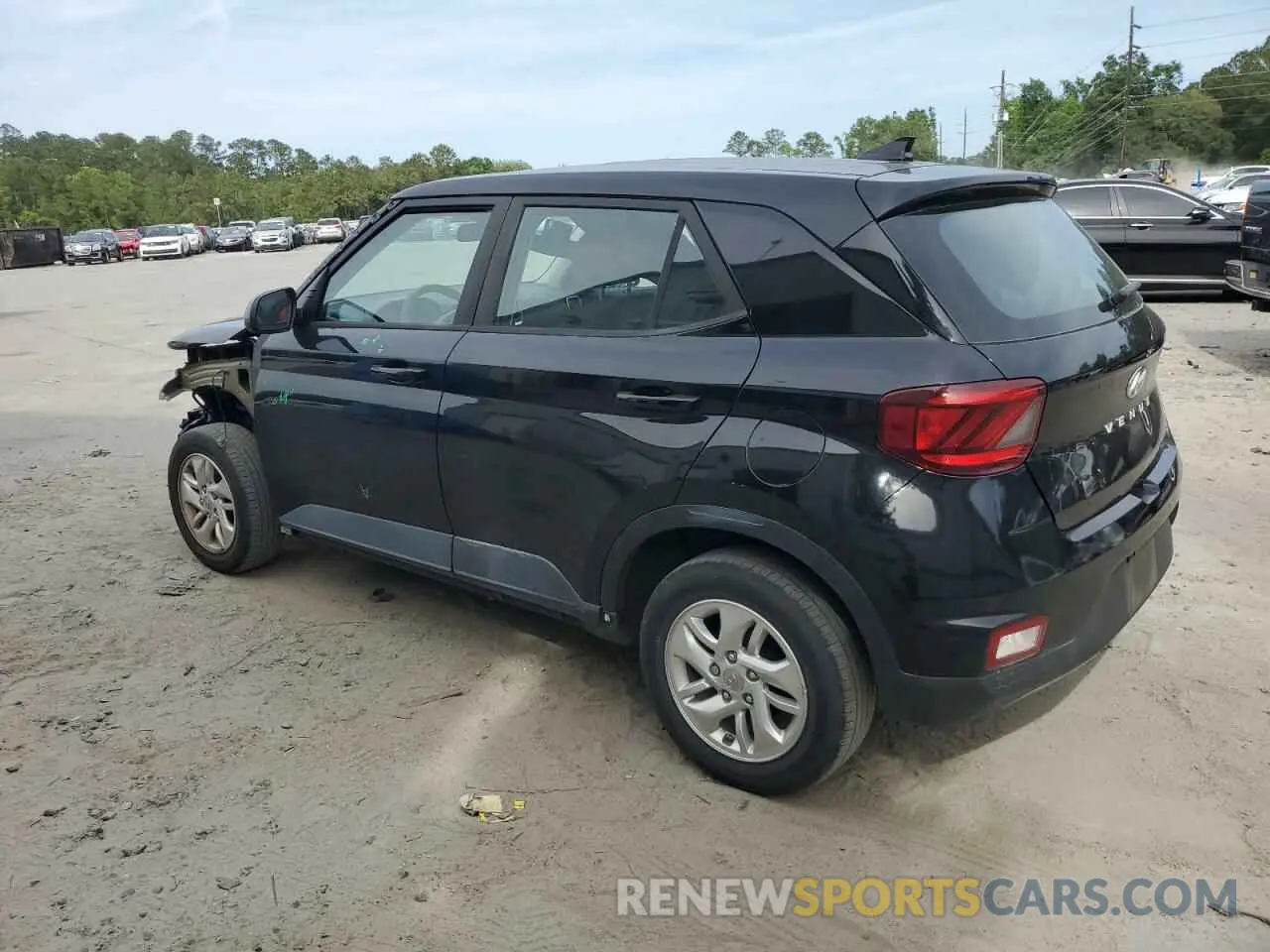 2 Photograph of a damaged car KMHRB8A32NU154357 HYUNDAI VENUE 2022