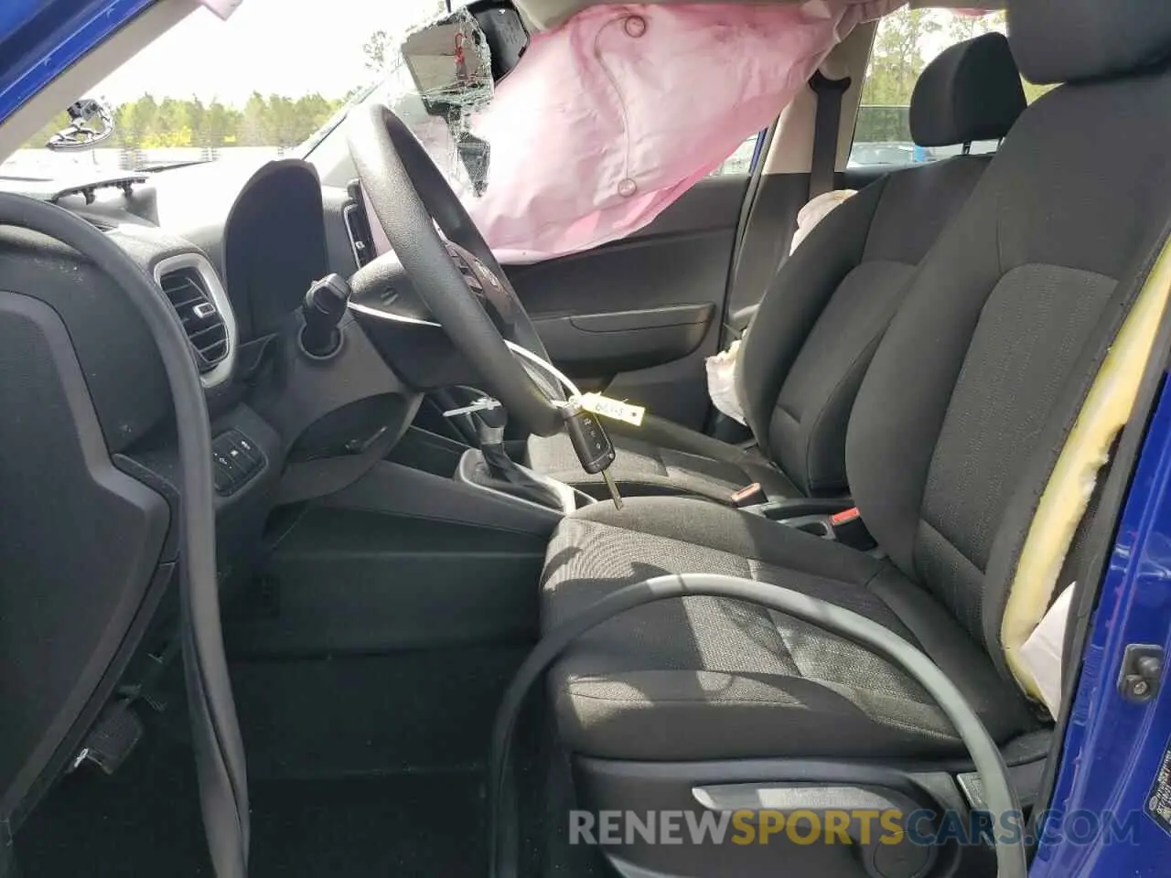 7 Photograph of a damaged car KMHRB8A33NU149247 HYUNDAI VENUE 2022