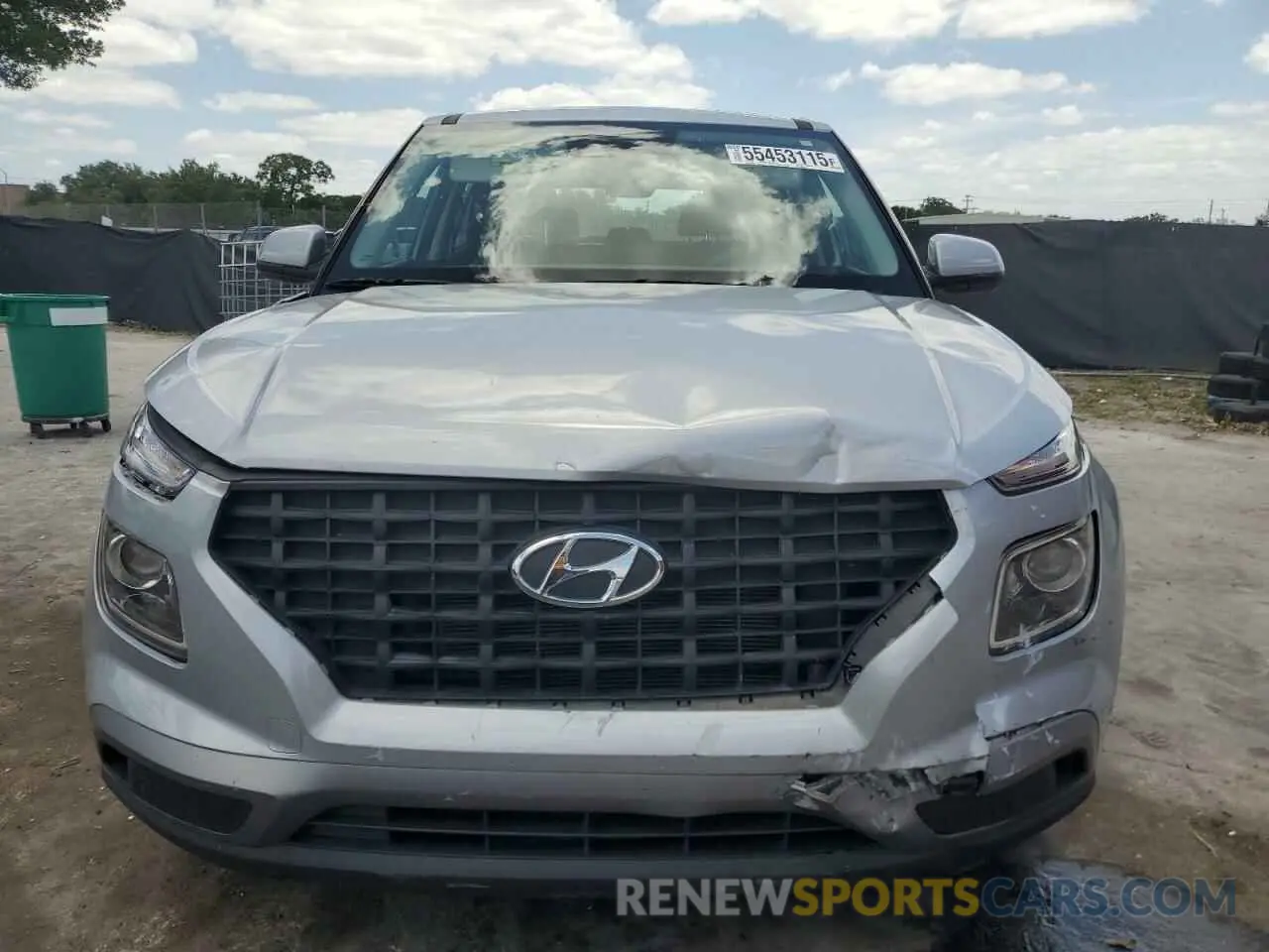 5 Photograph of a damaged car KMHRB8A34NU146857 HYUNDAI VENUE 2022
