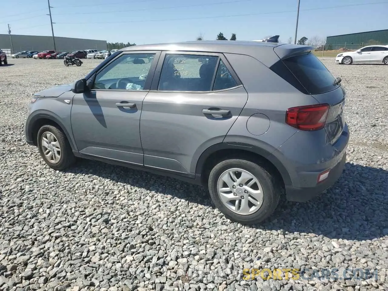 2 Photograph of a damaged car KMHRB8A34NU200027 HYUNDAI VENUE 2022