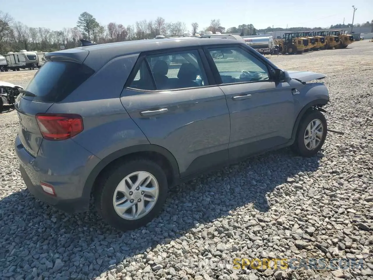 3 Photograph of a damaged car KMHRB8A34NU200027 HYUNDAI VENUE 2022